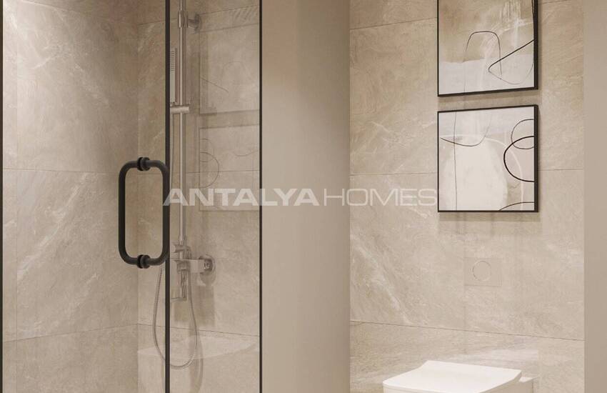 Стильная недвижимость в 4-х блочном комплексе в Анталии Кепез 28