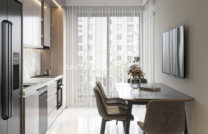 Стильная недвижимость в 4-х блочном комплексе в Анталии Кепез 20