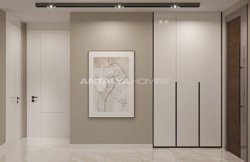 Стильная недвижимость в 4-х блочном комплексе в Анталии Кепез 29