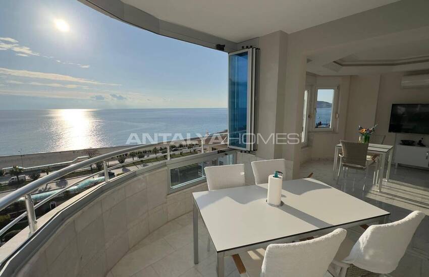عقارات أنيقة مطلة على البحر للبيع في ألانيا توسمور 37