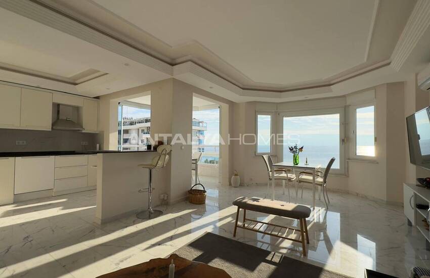 عقارات أنيقة مطلة على البحر للبيع في ألانيا توسمور 18