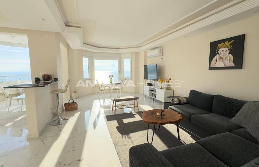 عقارات أنيقة مطلة على البحر للبيع في ألانيا توسمور 19