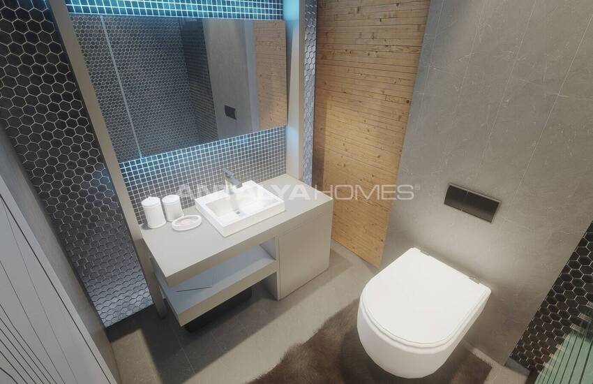 Flats in a Gated Complex with a Pool in Altıntaş, Antalya 21