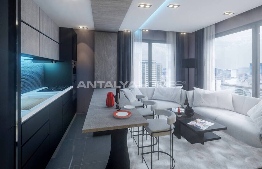 Flats in a Gated Complex with a Pool in Altıntaş, Antalya 5