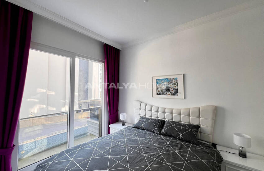 Alanya'da Havuzlu Site İçinde Satılık Taşınmaya Hazır Daire 11