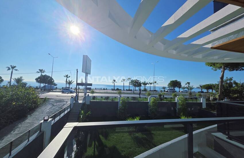 Kestel Alanya'da Sosyal Olanaklara Sahip Denize Sıfır Sitede Daireler 26