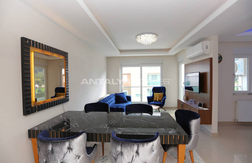 Частично меблированная двухуровневая недвижимость в Коньяалты 17