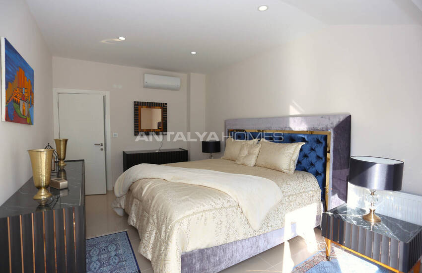 Частично меблированная двухуровневая недвижимость в Коньяалты 22