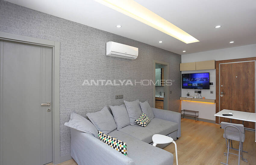 Furnished 1-bedroom Flat for Sale in Muratpaşa Güvenlik 9