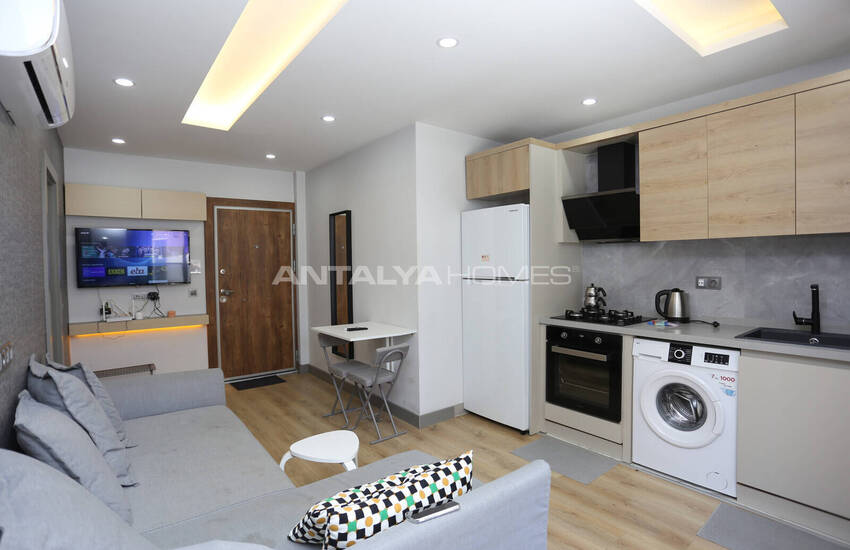 Furnished 1-bedroom Flat for Sale in Muratpaşa Güvenlik 8