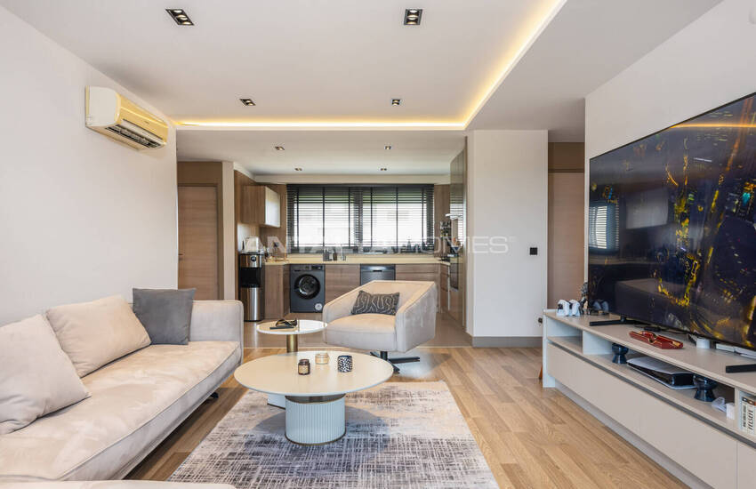 Sea and Forest View Flat for Sale in Antalya Lara 9