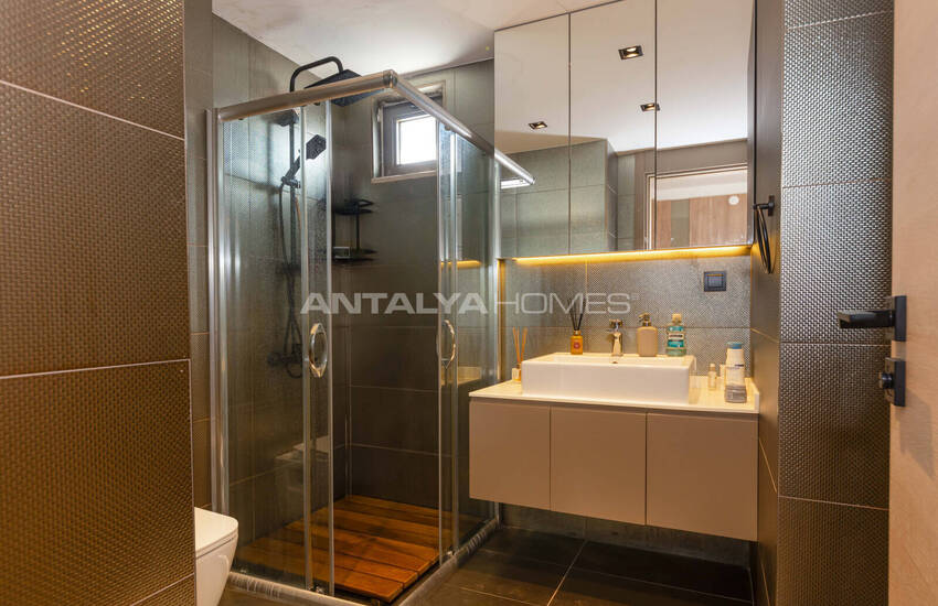 Sea and Forest View Flat for Sale in Antalya Lara 13