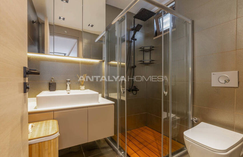 Sea and Forest View Flat for Sale in Antalya Lara 17
