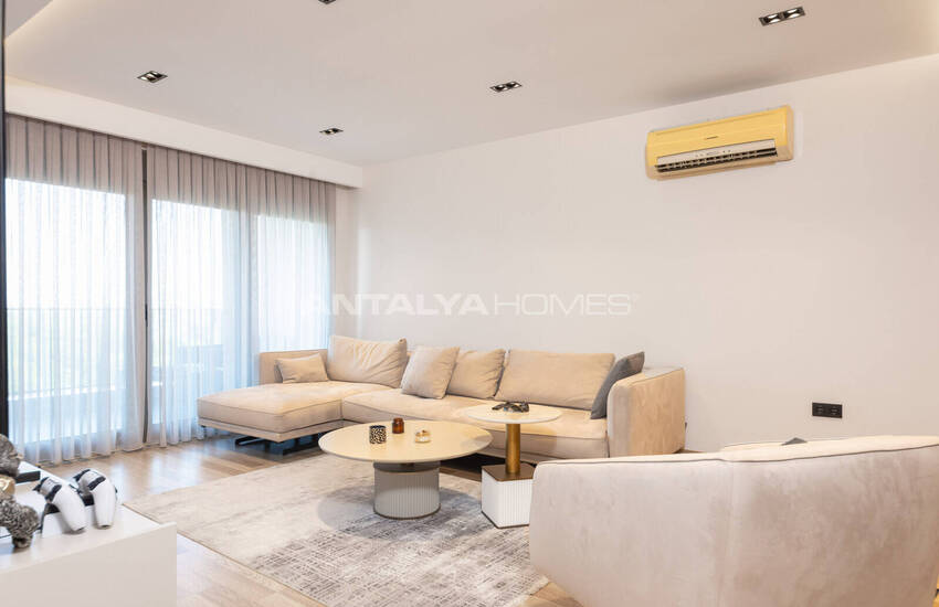 Sea and Forest View Flat for Sale in Antalya Lara 8