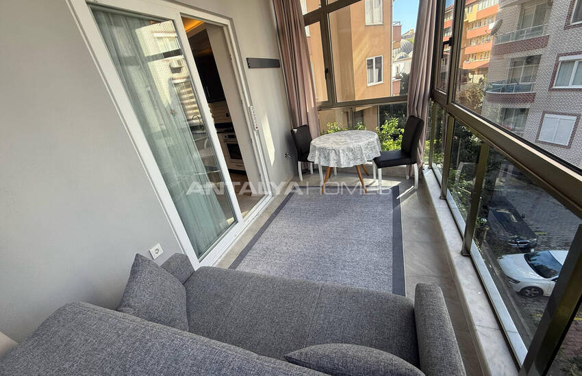 Furnished Apartment Close to Sea in Alanya Center 15