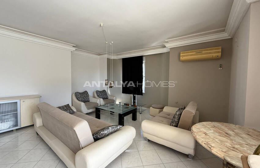 Квартира на крыше с видом на море и город в Алании 6