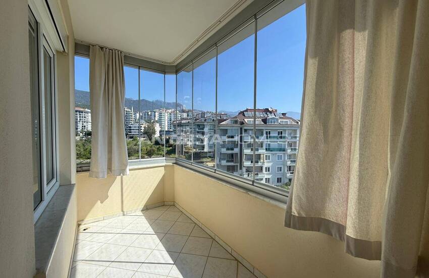 Квартира на крыше с видом на море и город в Алании 22