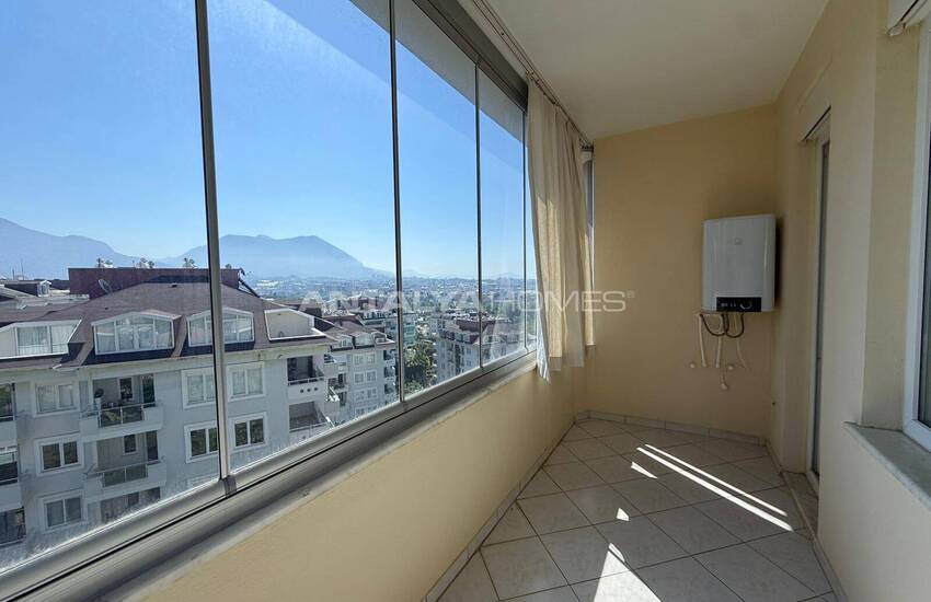 Квартира на крыше с видом на море и город в Алании 21