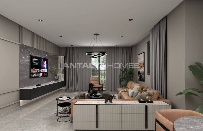 Стильные квартиры с видом на горы в Алании, Кестель 20