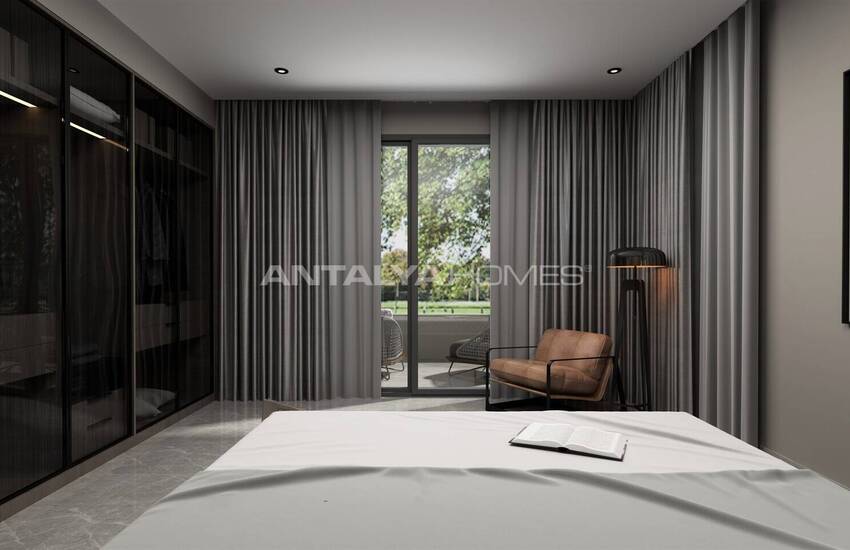 Snygga Lägenheter Med Utsikt Över Bergen I Alanya Kestel 26