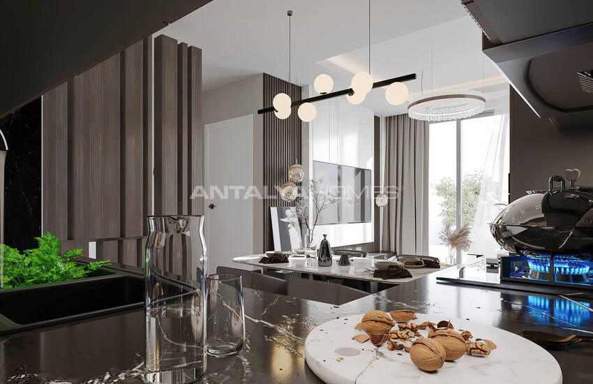 Flats in a Complex Close to the Beach in Alanya 15