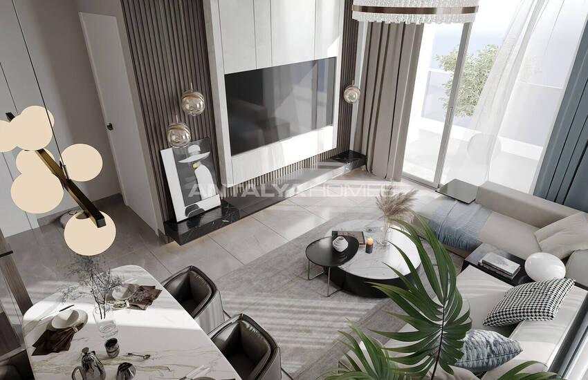 Flats in a Complex Close to the Beach in Alanya 16