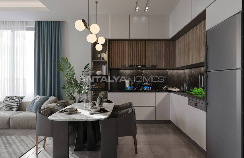 Flats in a Complex Close to the Beach in Alanya 17