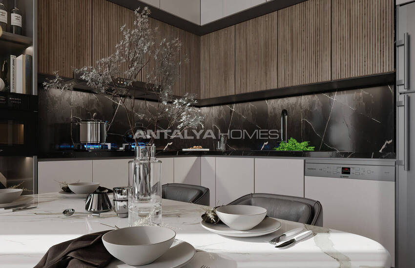 Flats in a Complex Close to the Beach in Alanya 18