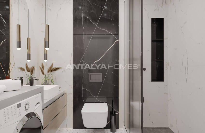 Flats in a Complex Close to the Beach in Alanya 22