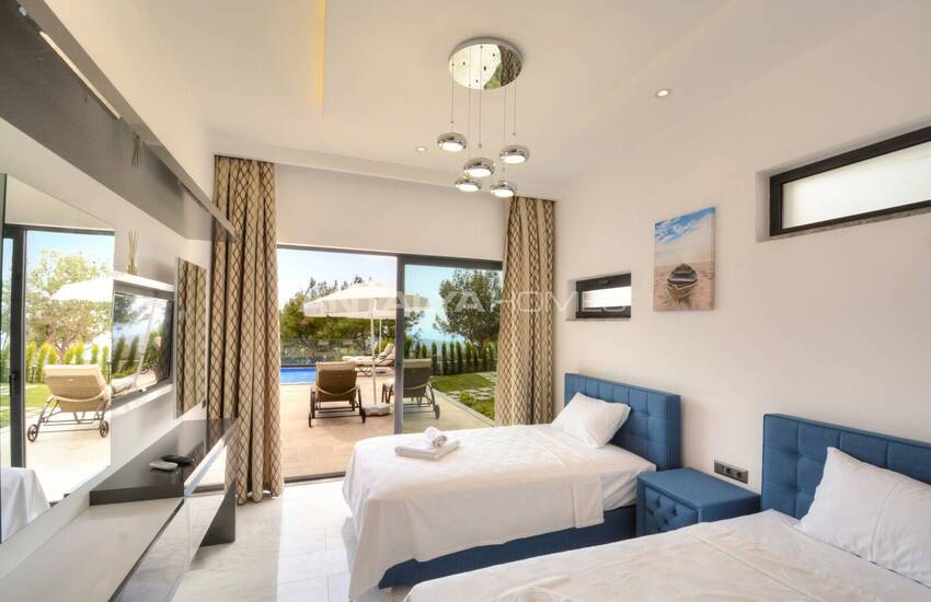 Furnished Villa with Pools & Large Garden in Kas Kalkan 45