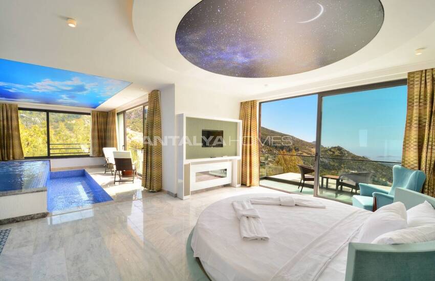 Furnished Villa with Pools & Large Garden in Kas Kalkan 35