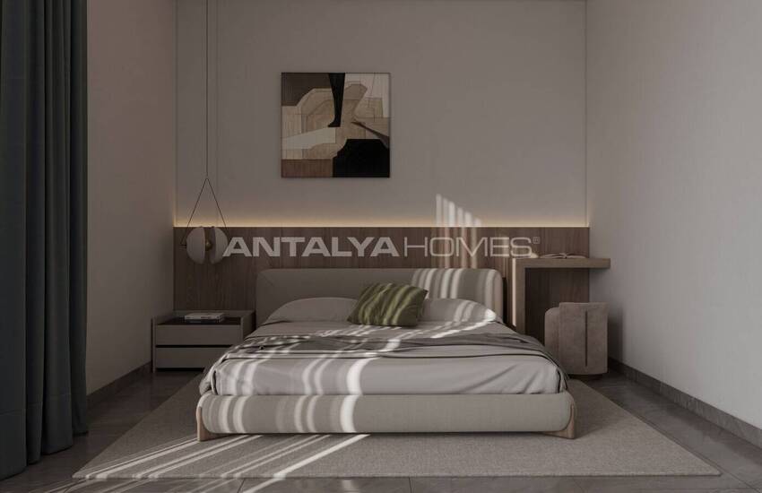 Недвижимость с видом на море и город в центре Алании 15