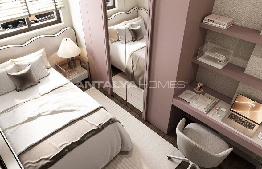 آپارتمان در نزدیکی بیمارستان شهر در کپز آنتالیا 23