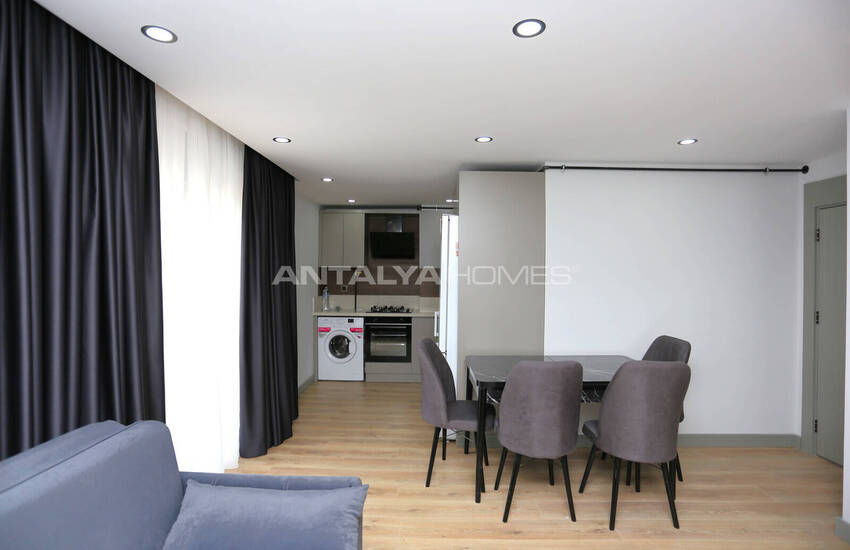 Меблированная квартира рядом с торговым центром в Муратпаше 12