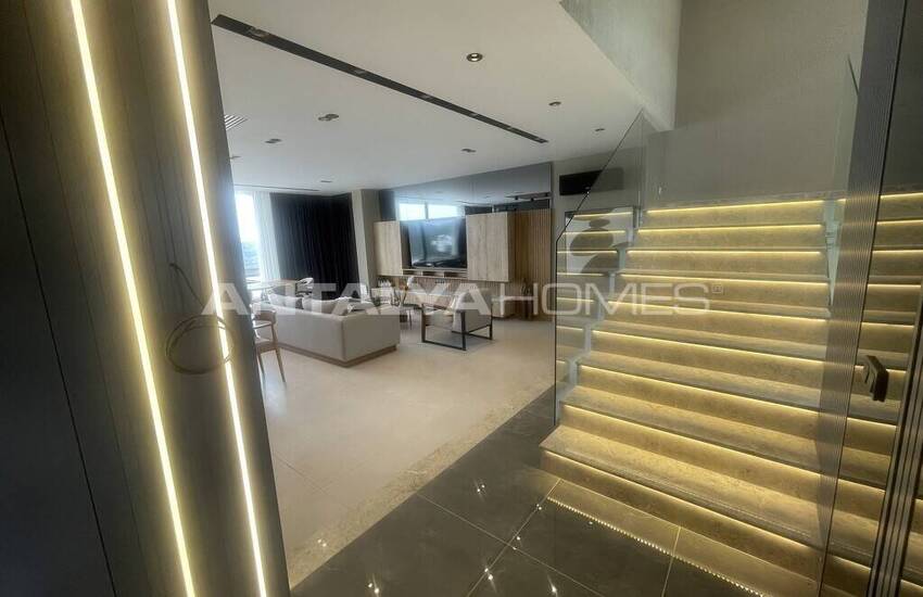 خانه های 4 خوابه تریپلکس با منظره استخر و دریا در کالکان 20