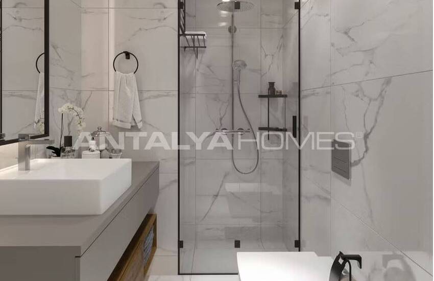 آپارتمان‌های 2 خوابه در کپز با منظره استخر و شهر 18