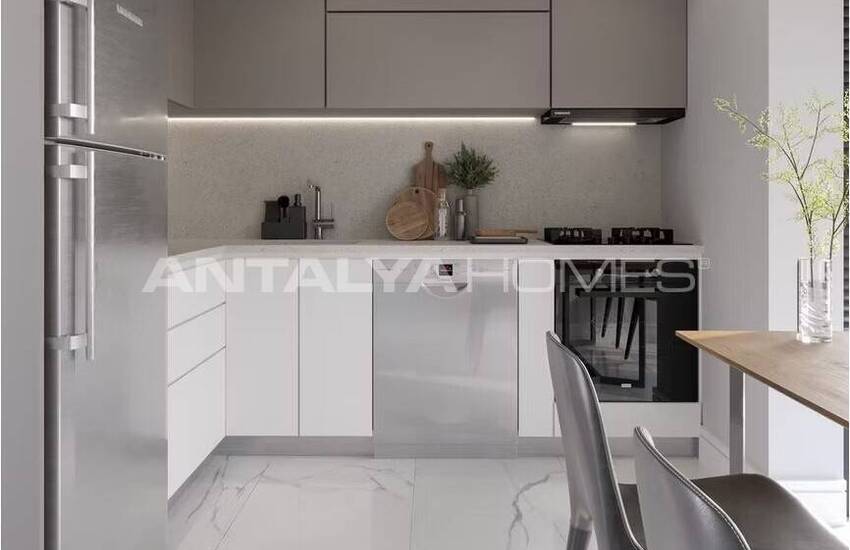 آپارتمان‌های 2 خوابه در کپز با منظره استخر و شهر 10