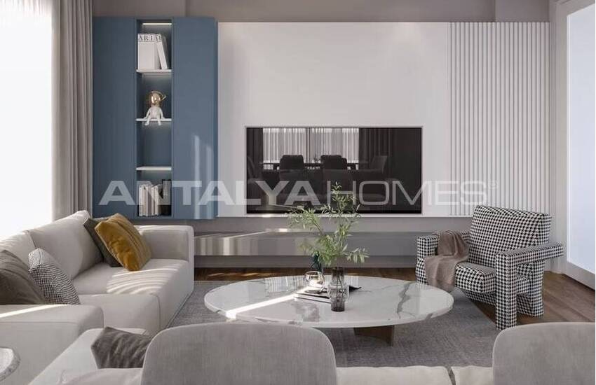 آپارتمان‌های 2 خوابه در کپز با منظره استخر و شهر 8