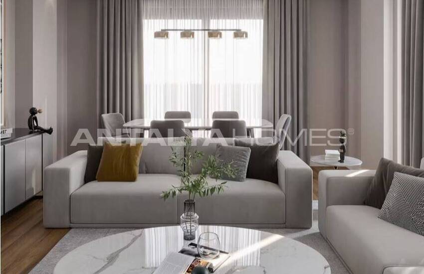 آپارتمان‌های 2 خوابه در کپز با منظره استخر و شهر 9