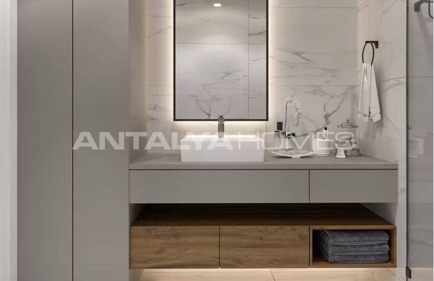 آپارتمان‌های 2 خوابه در کپز با منظره استخر و شهر 17