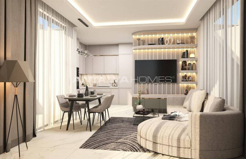 Elegante Häuser Mit Privatem Pool Und Garten In Alanya 12