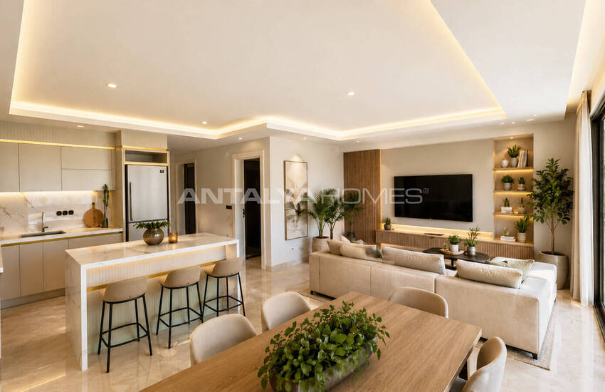 Elegante Häuser Mit Privatem Pool Und Garten In Alanya 11