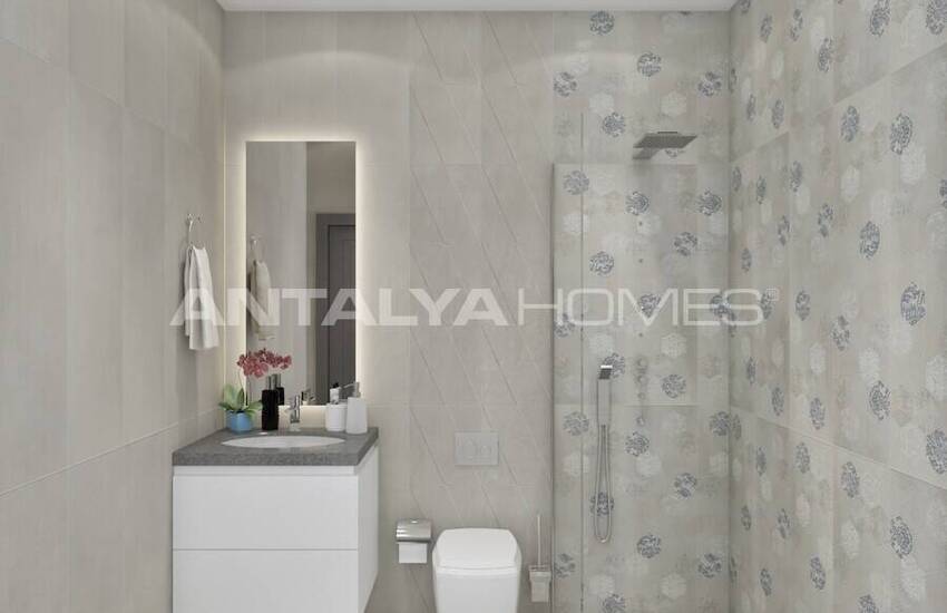 Sea View Houses with Pool for Sale in Alanya 31