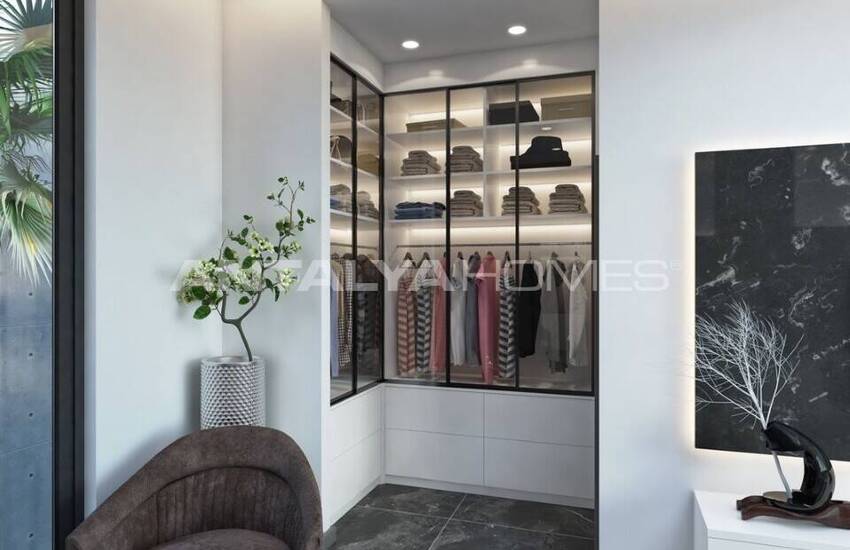 Sea View Houses with Pool for Sale in Alanya 21