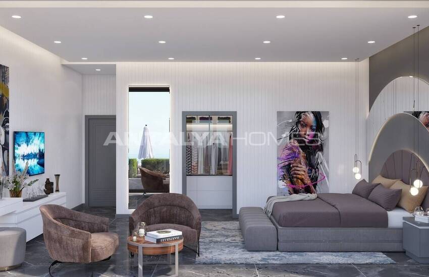 Sea View Houses with Pool for Sale in Alanya 24