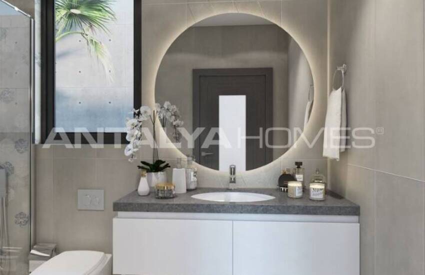 Sea View Houses with Pool for Sale in Alanya 29