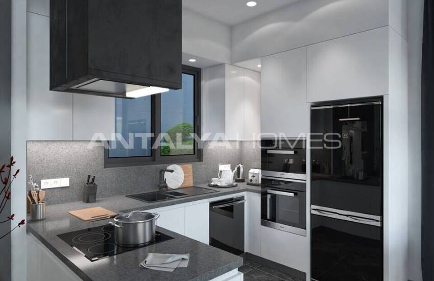 Sea View Houses with Pool for Sale in Alanya 15