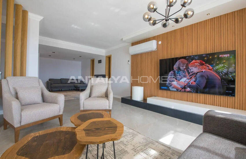 منزل مطل على البحر مع مسبح خاص في كالكان، أنطاليا 13