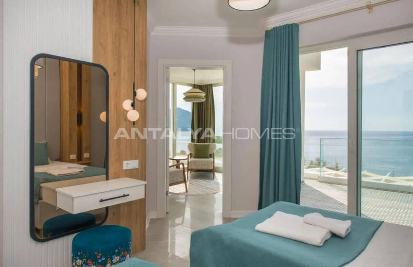 منزل مطل على البحر مع مسبح خاص في كالكان، أنطاليا 26