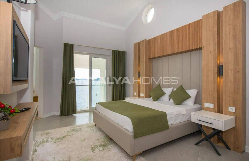 منزل مطل على البحر مع مسبح خاص في كالكان، أنطاليا 32